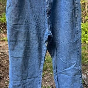 Zana Di Women's Blue Jeans with lace floral detail